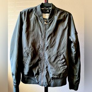 Ci Sono Hunter Green Bomber Jacket